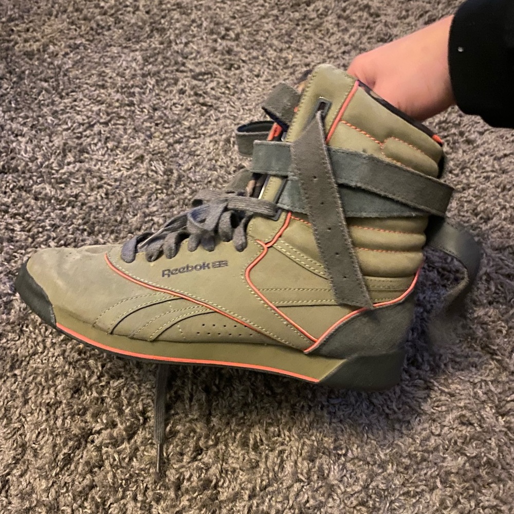 Reebok high top sneakers